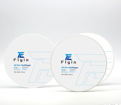 Buy Dental Lab Material 4D Pro Multilayer Zirconia Block Ceramic Disc online manufacture