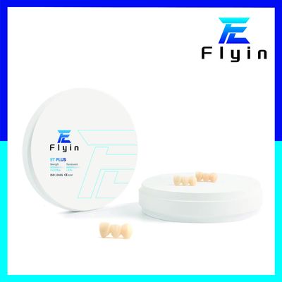 Buy Monolayer Dental Zirconia Puck Cad Cam Translucent ST PLUS Zirconia Block White online manufacture