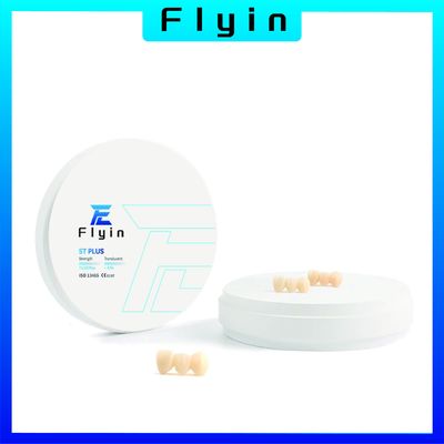 Low Radioactivity White Zirconia Block For Implant Super structures