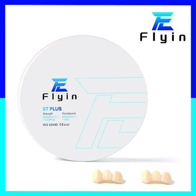 Zirkohn System High Strength Zirconia White Block Crown Dental Dry Milling Machine with Bending Strength of 1100 Mpa