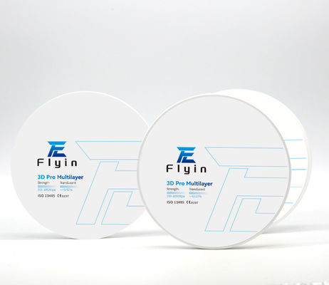 Dental Cad Cam Zirconia Blocks 3D Pro Multilayer Type