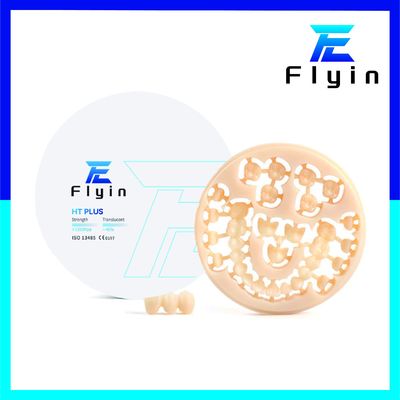 Flyin zircon dental block Monolayer zirconia blank HT-Plus Strength 1300Mpa dental zirconia blank